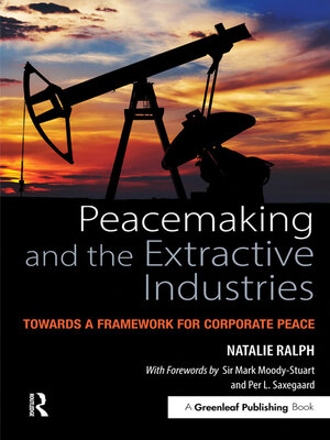 cover image of Peacemaking and the Extractive Industries